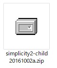 Simplicity子テーマのファイル