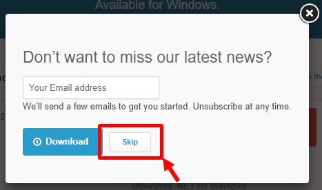 ニュースレター登録確認